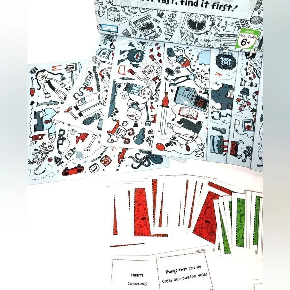 Pictureka! Original Board Game Hasbro Family Seek & Find It Game Ages 6+